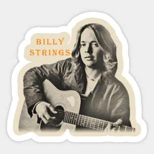 billy strings visual art Sticker